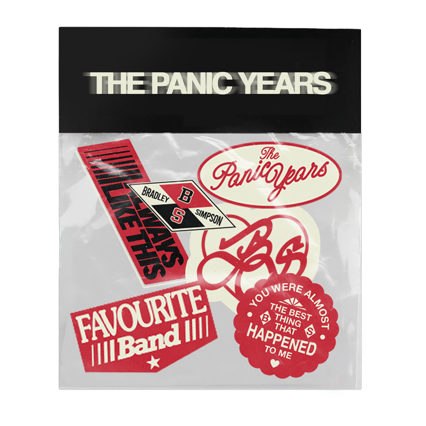 The Panic Years | Sticker Pack