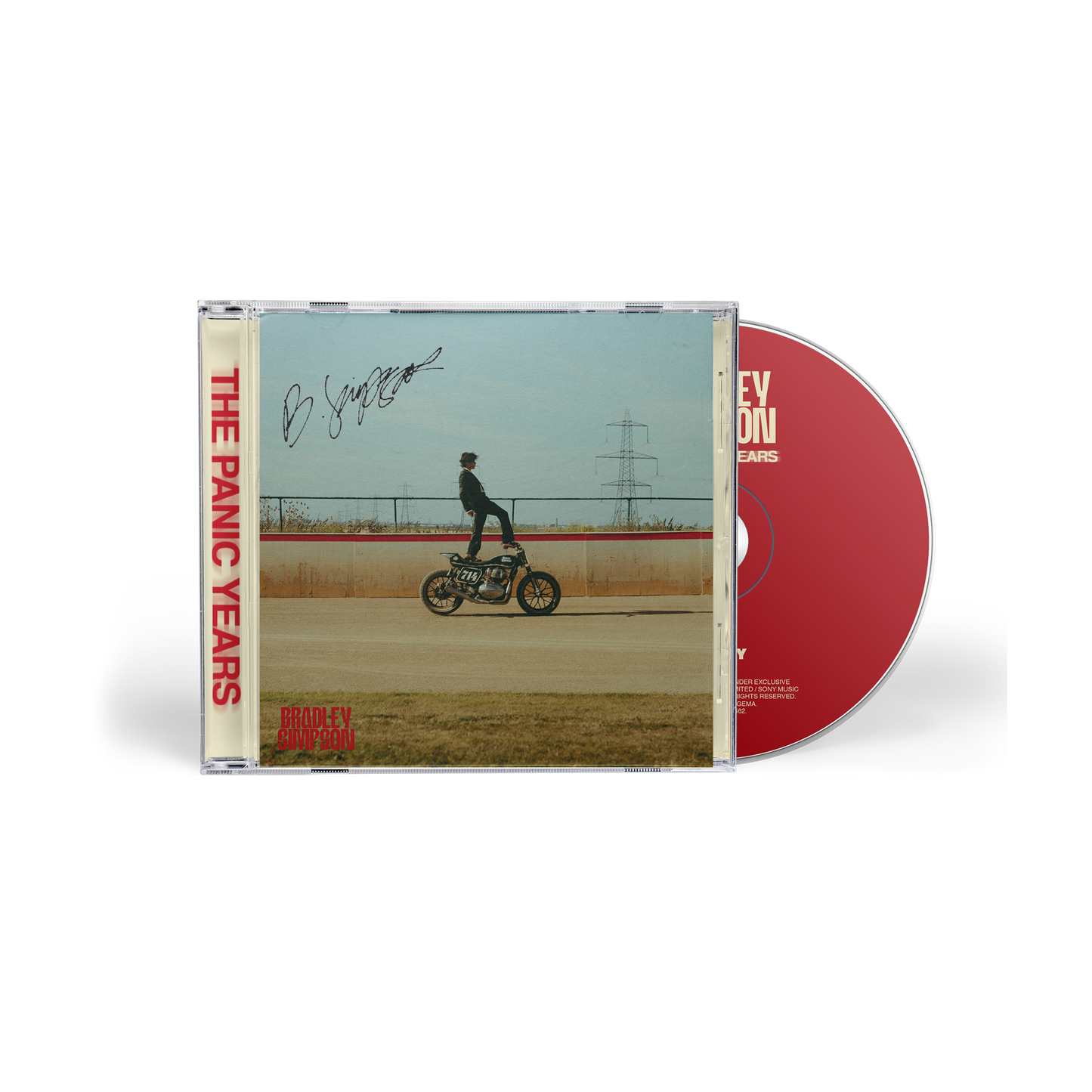 The Panic Years | Signed Alt Artwork CD