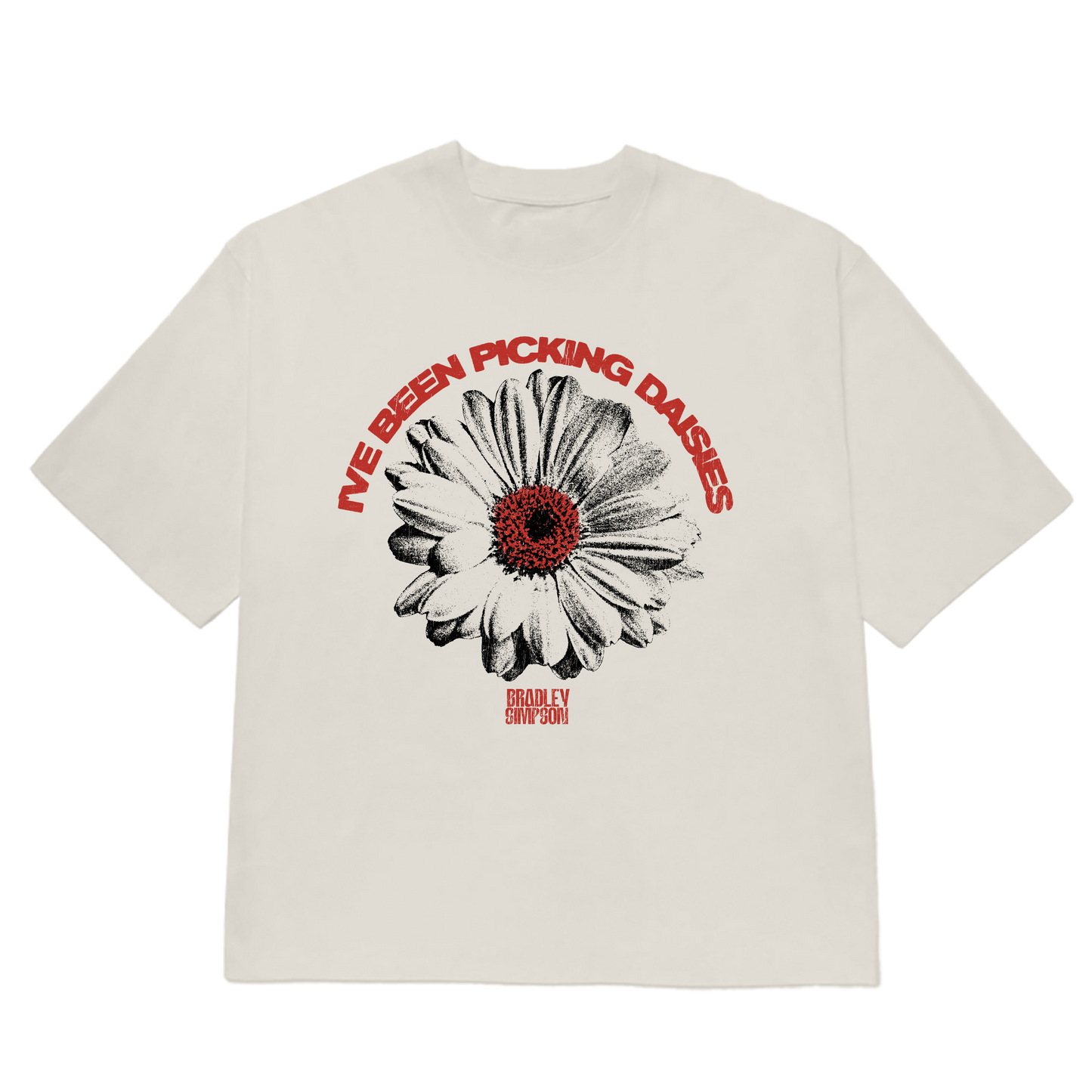 Picking Daisies | Ecru T-Shirt