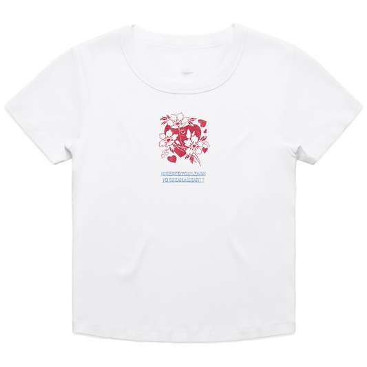 Break A Heart | White Women's Baby T-Shirt