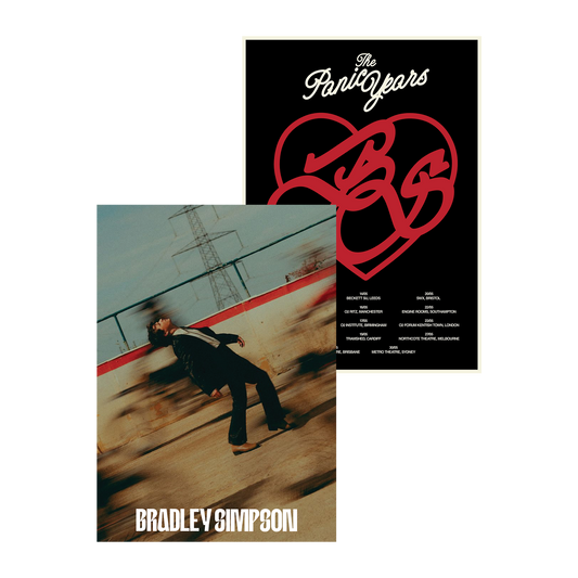 The Panic Years | Double Sided 2025 Tour Poster