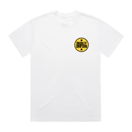 Bradley Simpson | 2024 Tour White T-Shirt