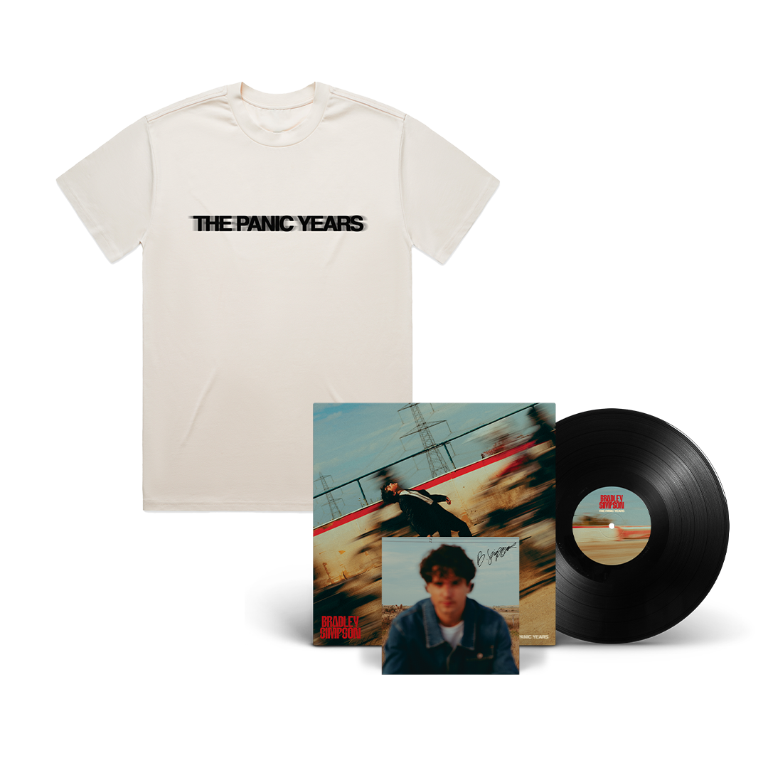 The Panic Years | Ecru T-Shirt + Choice of Signed Format