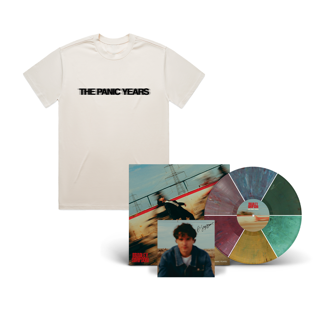 The Panic Years | Ecru T-Shirt + Choice of Signed Format